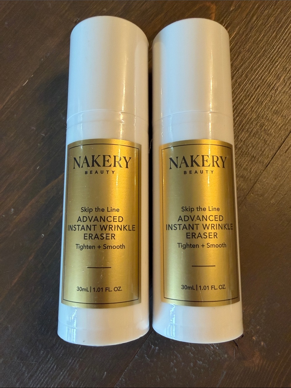 2 Nakery Beauty Skip the Line Advanced Instant Wrinkle Eraser Sealed New
